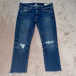 Rag & bone distressed Dre Capri W27 /L21 1/2